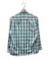 BIG MIKE (ビックマイク) OMBRE CHECK L/S SHIRT ブルー サイズ:M：6000円