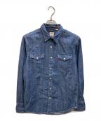 LEVI'Sリーバイス）の古着「STANDARD ウエスタンシャツ」｜インディゴ