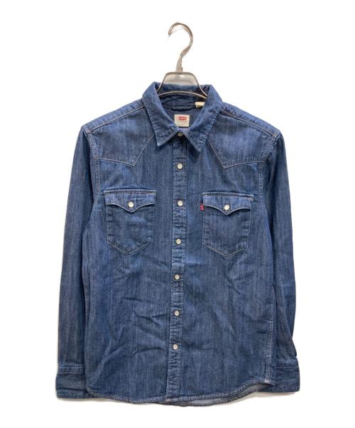 LEVI'S（リーバイス）LEVI'S (リーバイス) STANDARD ウエスタンシャツ インディゴ サイズ:Sの古着・服飾アイテム