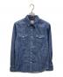 LEVI'S（リーバイス）の古着「STANDARD ウエスタンシャツ」｜インディゴ