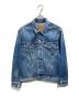 LEVI'S（リーバイス）の古着「別注 TYPE III TRUCKER JACKET Selvedge INDIGO」｜インディゴ