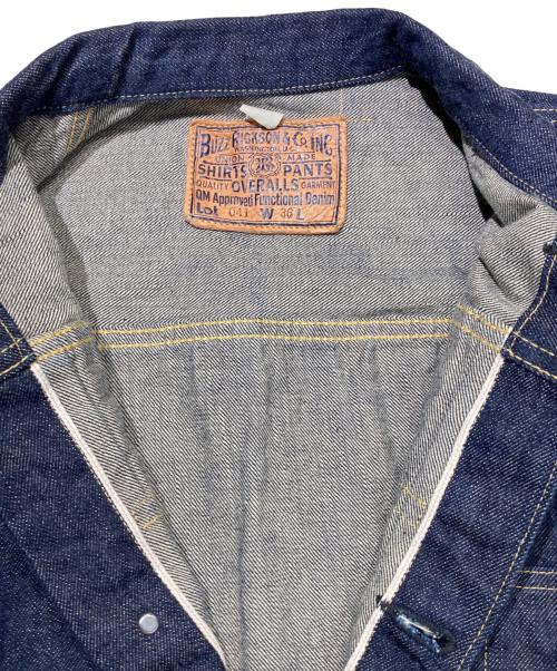 BUZZ RICKSON'S（バズリクソンズ）Buzz Rickson's (バズリクソンズ) WORLD WAR II DENIM BLOUSE インディゴ サイズ:36の古着・服飾アイテム