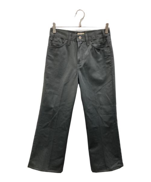 LEVI'S（リーバイス）LEVI'S (リーバイス) STA-PREST ツイル フレアパンツ グレー サイズ:W28L30の古着・服飾アイテム