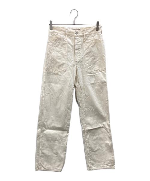 BUZZ RICKSON'S（バズリクソンズ）Buzz Rickson's (バズリクソンズ) AVIATION ASSOCIATES TROUSERS, WORKING, WHITE TWILL アイボリー サイズ:30の古着・服飾アイテム