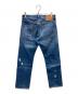 LEVI'S (リーバイス) JOURNAL STANDARD (ジャーナルスタンダード) 別注 501 ペイント加工 デニムパンツ インディゴ サイズ:W30L30：10000円