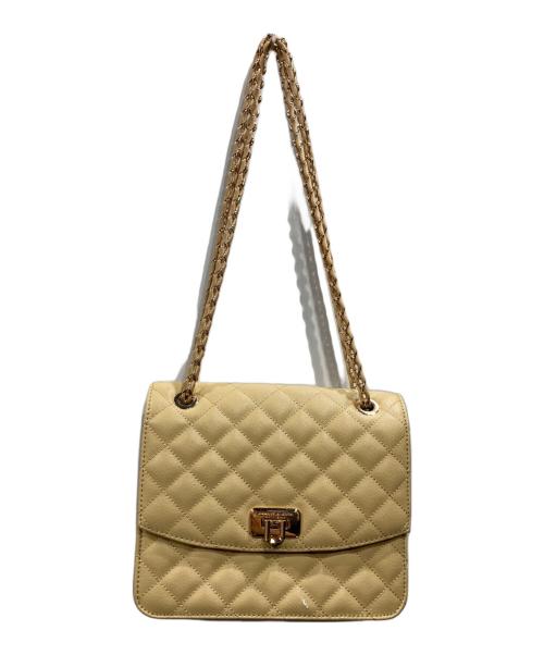 CHARLES & KEITH（チャールズアンドキース）CHARLES & KEITH (チャールズアンドキース) Cressida キルトチェーンストラップバッグ イエローの古着・服飾アイテム