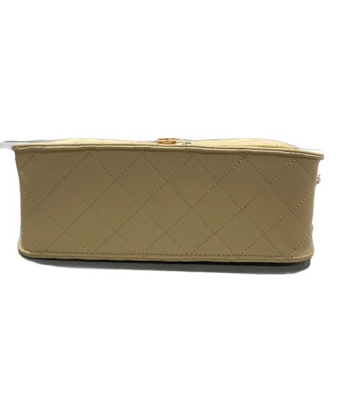 CHARLES & KEITH（チャールズアンドキース）CHARLES & KEITH (チャールズアンドキース) Cressida キルトチェーンストラップバッグ イエローの古着・服飾アイテム