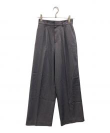 JOURNAL STANDARD（ジャーナルスタンダード）の古着「ウールライクストレッチスラックス」｜グレー