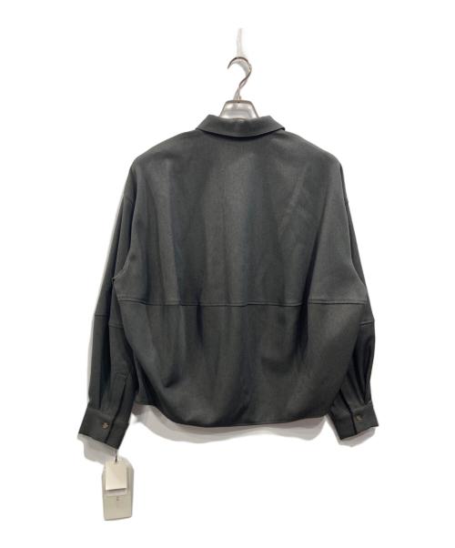 CLOCHE（クロシェ）CLOCHE (クロシェ) ボリュームスリーブブラウス グレー サイズ:02の古着・服飾アイテム