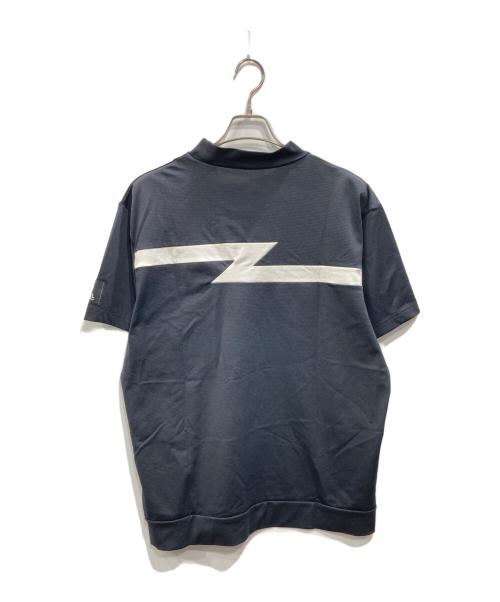IZREEL（イズリール）IZREEL (イズリール) プレーンメッシュ Tシャツ ネイビー サイズ:XXXLの古着・服飾アイテム