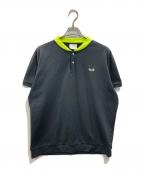 IZREEL×THE FOX GOLFイズリール×）の古着「THE FOX GOLF」｜ブラック×イエロー