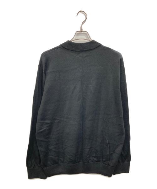 RUFFLOG（ラフロッグ）RUFFLOG (ラフロッグ) モックネックニット ブラック サイズ:XLの古着・服飾アイテム
