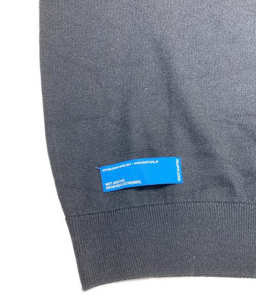 RUFFLOG（ラフロッグ）RUFFLOG (ラフロッグ) モックネックニット ブラック サイズ:XLの古着・服飾アイテム