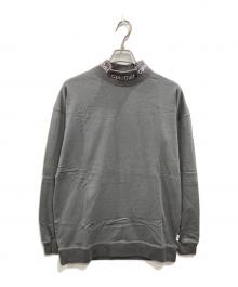 Cph/GOLF CAPTAINS HELM（キャプテンズヘルム ゴルフ）の古着「JACQUARD MOCK L/S TEE」｜グレー