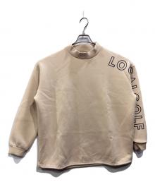 Local Golf（ローカルゴルフ）の古着「モックネックスウェット」｜ベージュ