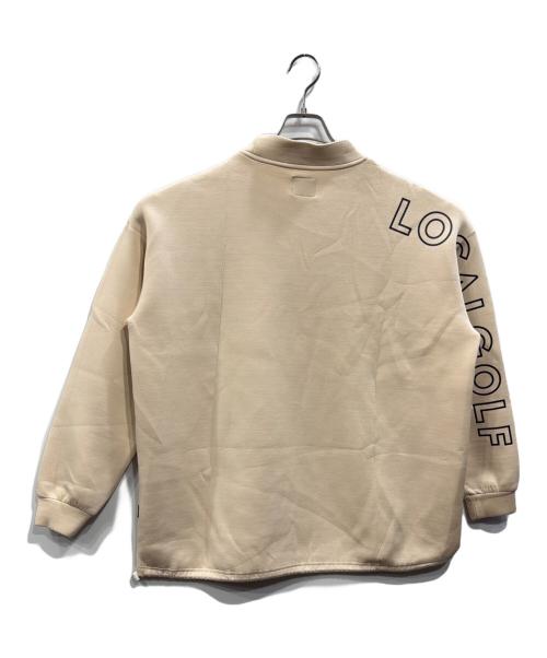 Local Golf（ローカルゴルフ）LOCAL GOLF (ローカルゴルフ) モックネックスウェット ベージュ サイズ:SIZE M/Lの古着・服飾アイテム