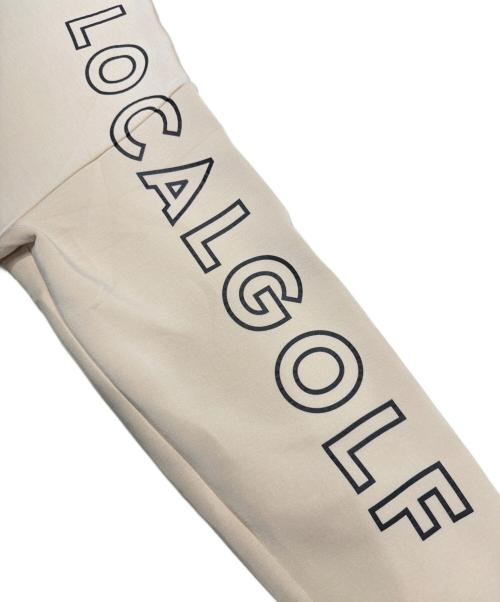 Local Golf（ローカルゴルフ）LOCAL GOLF (ローカルゴルフ) モックネックスウェット ベージュ サイズ:SIZE M/Lの古着・服飾アイテム