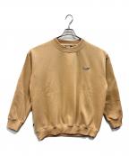 UNBINDアンバインド）の古着「QUILT SWITCH SWEAT」｜ベージュ×オリーブ