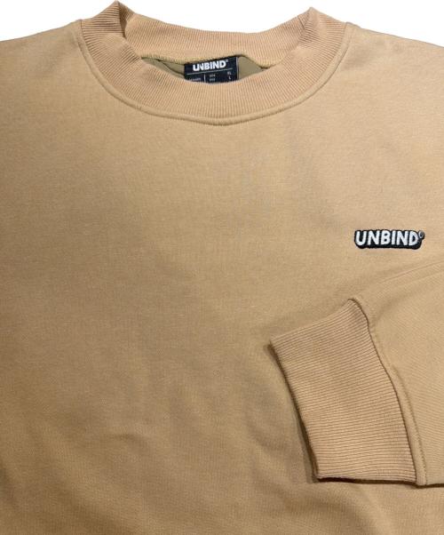 UNBIND（アンバインド）UNBIND (アンバインド) QUILT SWITCH SWEAT ベージュ×オリーブ サイズ:SIZE ASIA XLの古着・服飾アイテム