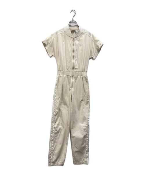 adidas Originals（アディダスオリジナル）adidas originals (アディダスオリジナル) NO-DYE JUMPSUIT アイボリー サイズ:Mの古着・服飾アイテム
