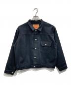 LEVI'S VINTAGE CLOTHINGリーバイス ビンテージ クロージング）の古着「1936 TYPE I トラッカージャケット OVER-DYE BLACK」｜ブラック