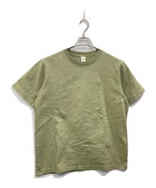 JACKMAN（ジャックマン）の古着「Dotsume T-Shirt」｜グリーン