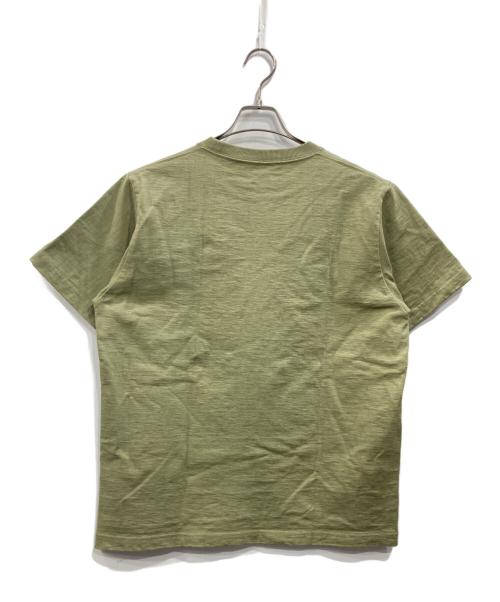 JACKMAN（ジャックマン）jackman (ジャックマン) Dotsume T-Shirt グリーン サイズ:Mの古着・服飾アイテム