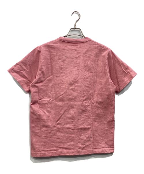 JACKMAN（ジャックマン）jackman (ジャックマン) Dotsume T-Shirt ピンク サイズ:Mの古着・服飾アイテム