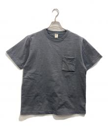 JACKMAN（ジャックマン）の古着「Dotsume Pocket T-Shir」｜チャコールグレー