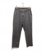 JACKMANジャックマン）の古着「Stretch Peg-Top Trousers」｜グレー