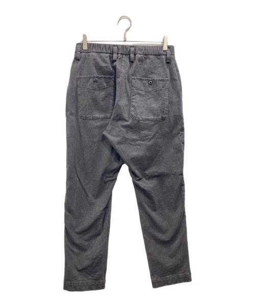 JACKMAN（ジャックマン）JACKMAN (ジャックマン) Stretch Peg-Top Trousers グレー サイズ:Lの古着・服飾アイテム