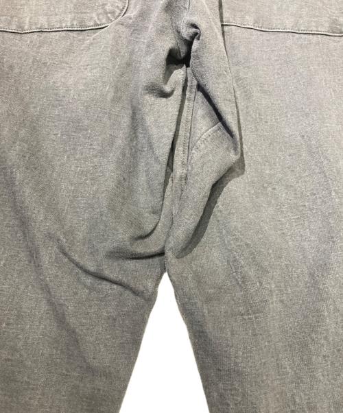 JACKMAN（ジャックマン）JACKMAN (ジャックマン) Stretch Peg-Top Trousers グレー サイズ:Lの古着・服飾アイテム