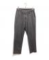JACKMAN（ジャックマン）の古着「Stretch Peg-Top Trousers」｜グレー