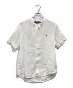 POLO RALPH LAURENポロ・ラルフローレン）の古着「CLASSIC FIT リネンシャツ」｜ホワイト