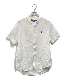 POLO RALPH LAUREN（ポロ・ラルフローレン）の古着「CLASSIC FIT リネンシャツ」｜ホワイト