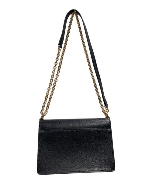 FURLA（フルラ）FURLA (フルラ) チェーンショルダーバッグ ブラックの古着・服飾アイテム