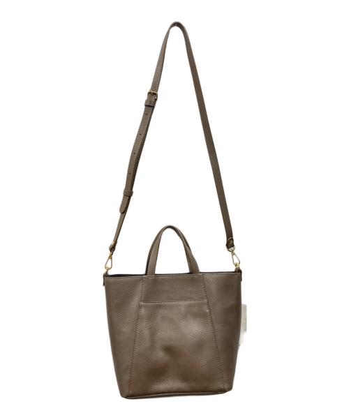 russet（ラシット）russet (ラシット) 型押モノグラム レザー2WAYショルダーバッグ ベージュの古着・服飾アイテム
