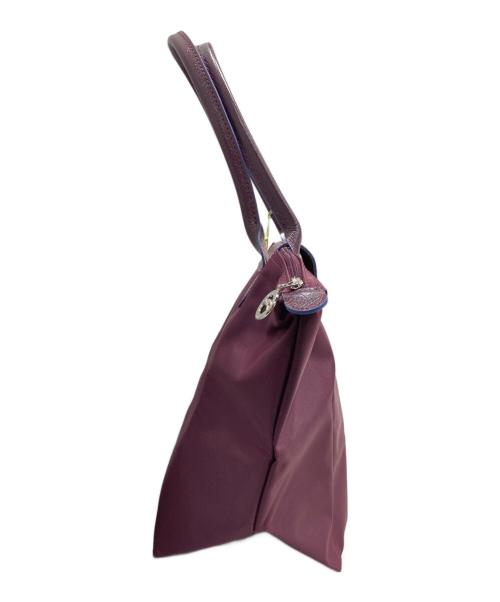 LONGCHAMP（ロンシャン）LONGCHAMP (ロンシャン) ル・プリアージュ クラブ バーガンディーの古着・服飾アイテム