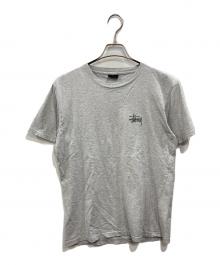 stussy（ステューシー）の古着「ロゴプリントTシャツ」｜グレー