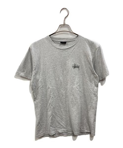 stussy（ステューシー）stussy (ステューシー) ロゴプリントTシャツ グレー サイズ:Sの古着・服飾アイテム