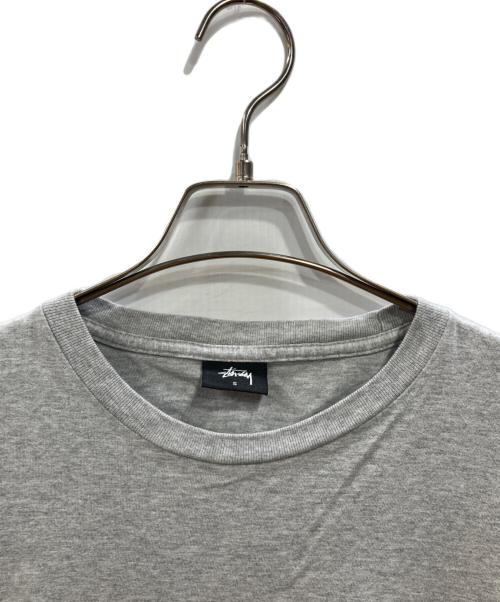 stussy（ステューシー）stussy (ステューシー) ロゴプリントTシャツ グレー サイズ:Sの古着・服飾アイテム