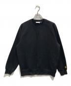Carhartt WIPカーハート ワーク イン プログレス）の古着「Chase Sweatshirt」｜ブラック