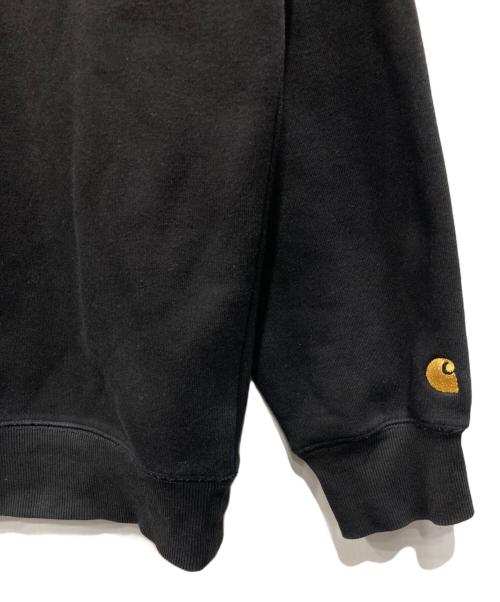Carhartt WIP（カーハート ワーク イン プログレス）CARHARTT WIP (カーハート ワーク イン プログレス) Chase Sweatshirt ブラック サイズ:Lの古着・服飾アイテム