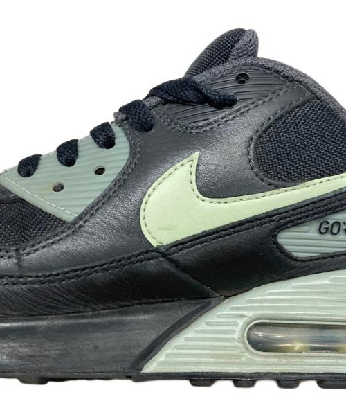 NIKE（ナイキ）NIKE (ナイキ) AIR MAX 90 GTX BLACK/HONEYDEW-ANTHRACITE-MICA GREEN ブラック サイズ:27㎝の古着・服飾アイテム