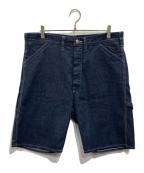 SUGAR CANEシュガーケーン）の古着「11oz. BLUE DENIM WORK SHORTS」｜ネイビー