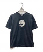 eYe COMME des GARCONS JUNYAWATANABE MANアイ コム デ ギャルソン ジュンヤ ワタナベ マン）の古着「綿度詰天竺 製品プリント 半袖Tシャツ」｜ブラック