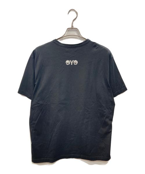 eYe COMME des GARCONS JUNYAWATANABE MAN（アイ コム デ ギャルソン ジュンヤ ワタナベ マン）eYe COMME des GARCONS JUNYAWATANABE MAN (アイ コム デ ギャルソン ジュンヤ ワタナベ マン) 綿度詰天竺 製品プリント 半袖Tシャツ ブラック サイズ:Mの古着・服飾アイテム