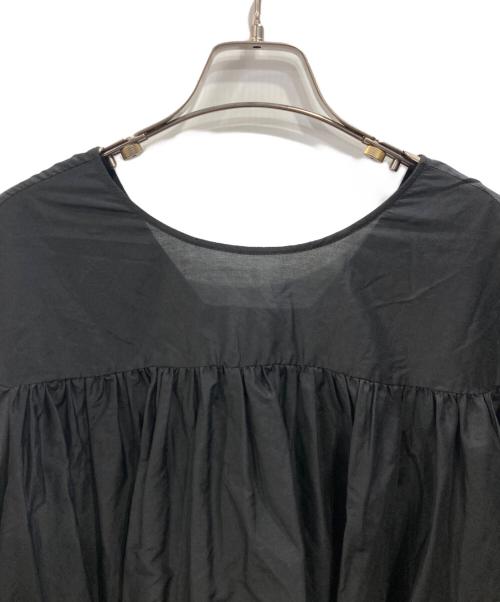 Demi-Luxe Beams（デミルクス ビームス）Demi-Luxe BEAMS (デミルクス ビームス) コットンシルク2wayブラウス ブラック サイズ:Fの古着・服飾アイテム
