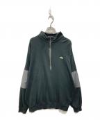LACOSTE×BEAUTY&YOUTH×vainl archiveラコステ×ビューティーアンドユース×ヴァイナルアーカイブ）の古着「別注 HALF ZIP PULLOVER」｜ブラック