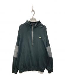 LACOSTE×BEAUTY&YOUTH×vainl archive（ラコステ×ビューティーアンドユース×ヴァイナルアーカイブ）の古着「別注 HALF ZIP PULLOVER」｜ブラック